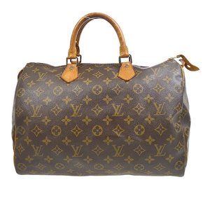 LOUIS VUITTON SPEEDY 35 tote bag authentic